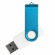 Флеш накопитель USB 2.0 Twister Сolor Mix 16GB, пластик Софт Тач/металл, белый/голубой Флеш накопитель USB 2.0 Twister Сolor Mix 16GB, пластик Софт Тач/металл, белый/голубой