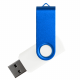 Флеш накопитель USB 2.0 Twister Сolor Mix 16GB, пластик Софт Тач/металл, белый/синий Флеш накопитель USB 2.0 Twister Сolor Mix 16GB, пластик Софт Тач/металл, белый/синий
