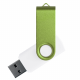 Флеш накопитель USB 2.0 Twister Сolor Mix 16GB, пластик Софт Тач/металл, белый/светло-зеленый Флеш накопитель USB 2.0 Twister Сolor Mix 16GB, пластик Софт Тач/металл, белый/светло-зеленый