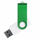 Флеш накопитель USB 2.0 Twister Сolor Mix 16GB, пластик Софт Тач/металл, белый/зеленый Флеш накопитель USB 2.0 Twister Сolor Mix 16GB, пластик Софт Тач/металл, белый/зеленый