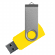 Флеш накопитель USB 2.0 Twister Сolor Mix 16GB, пластик Софт Тач/металл, желтый/серебристый Флеш накопитель USB 2.0 Twister Сolor Mix 16GB, пластик Софт Тач/металл, желтый/серебристый