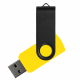 Флеш накопитель USB 2.0 Twister Сolor Mix 16GB, пластик Софт Тач/металл, желтый/черный Флеш накопитель USB 2.0 Twister Сolor Mix 16GB, пластик Софт Тач/металл, желтый/черный