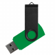Флеш накопитель USB 2.0 Twister Сolor Mix 16GB, пластик Софт Тач/металл, зеленый/черный Флеш накопитель USB 2.0 Twister Сolor Mix 16GB, пластик Софт Тач/металл, зеленый/черный