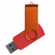 Флеш накопитель USB 2.0 Twister Сolor Mix 16GB, пластик Софт Тач/металл, красный/оранжевый Флеш накопитель USB 2.0 Twister Сolor Mix 16GB, пластик Софт Тач/металл, красный/оранжевый
