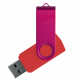 Флеш накопитель USB 2.0 Twister Сolor Mix 16GB, пластик Софт Тач/металл, красный/розовый Флеш накопитель USB 2.0 Twister Сolor Mix 16GB, пластик Софт Тач/металл, красный/розовый