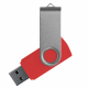 Флеш накопитель USB 2.0 Twister Сolor Mix 16GB, пластик Софт Тач/металл, красный/серебристый Флеш накопитель USB 2.0 Twister Сolor Mix 16GB, пластик Софт Тач/металл, красный/серебристый