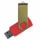 Флеш накопитель USB 2.0 Twister Сolor Mix 16GB, пластик Софт Тач/металл, красный/оливковый Флеш накопитель USB 2.0 Twister Сolor Mix 16GB, пластик Софт Тач/металл, красный/оливковый