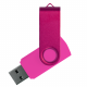 Флеш накопитель USB 2.0 Twister Сolor Mix 16GB, пластик Софт Тач/металл, розовый/розовый Флеш накопитель USB 2.0 Twister Сolor Mix 16GB, пластик Софт Тач/металл, розовый/розовый