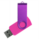 Флеш накопитель USB 2.0 Twister Сolor Mix 16GB, пластик Софт Тач/металл, розовый/фиолетовый Флеш накопитель USB 2.0 Twister Сolor Mix 16GB, пластик Софт Тач/металл, розовый/фиолетовый
