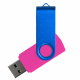 Флеш накопитель USB 2.0 Twister Сolor Mix 16GB, пластик Софт Тач/металл, розовый/синий Флеш накопитель USB 2.0 Twister Сolor Mix 16GB, пластик Софт Тач/металл, розовый/синий