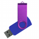 Флеш накопитель USB 2.0 Twister Сolor Mix 16GB, пластик Софт Тач/металл, синий/фиолетовый Флеш накопитель USB 2.0 Twister Сolor Mix 16GB, пластик Софт Тач/металл, синий/фиолетовый