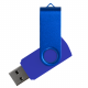 Флеш накопитель USB 2.0 Twister Сolor Mix 16GB, пластик Софт Тач/металл, синий/синий Флеш накопитель USB 2.0 Twister Сolor Mix 16GB, пластик Софт Тач/металл, синий/синий