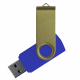 Флеш накопитель USB 2.0 Twister Сolor Mix 16GB, пластик Софт Тач/металл, синий/оливковый Флеш накопитель USB 2.0 Twister Сolor Mix 16GB, пластик Софт Тач/металл, синий/оливковый