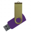 Флеш накопитель USB 2.0 Twister Сolor Mix 16GB, пластик Софт Тач/металл, фиолетовый/оливковый Флеш накопитель USB 2.0 Twister Сolor Mix 16GB, пластик Софт Тач/металл, фиолетовый/оливковый