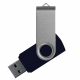 Флеш накопитель USB 2.0 Twister Сolor Mix 16GB, пластик Софт Тач/металл, черный/серебристый Флеш накопитель USB 2.0 Twister Сolor Mix 16GB, пластик Софт Тач/металл, черный/серебристый