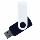 Флеш накопитель USB 2.0 Twister Сolor Mix 16GB, пластик Софт Тач/металл, черный/белый Флеш накопитель USB 2.0 Twister Сolor Mix 16GB, пластик Софт Тач/металл, черный/белый
