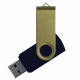 Флеш накопитель USB 2.0 Twister Сolor Mix 16GB, пластик Софт Тач/металл, черный/оливковый Флеш накопитель USB 2.0 Twister Сolor Mix 16GB, пластик Софт Тач/металл, черный/оливковый