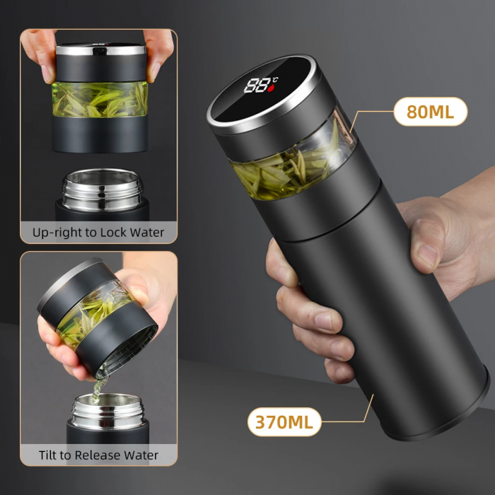 Набор подарочный Solution Prestige Trio (внешний аккумулятор, мультитул, термос), черный