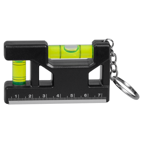 Брелок уровень Tools Pocket level, пластиковый, черный Брелок уровень Tools Pocket level, пластиковый, черный