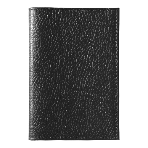 Обложка для паспорта Leather Sky Flotter Trend из натуральной кожи, черная