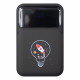 Внешний аккумулятор (powerbank) «Lumen» Print Sample, софт тач, 10 000 mAH, с тремя зарядными шнурами, 22,5W super fast charge, Power Delivery (PD) 20W (dfnn), QC3.0, черный