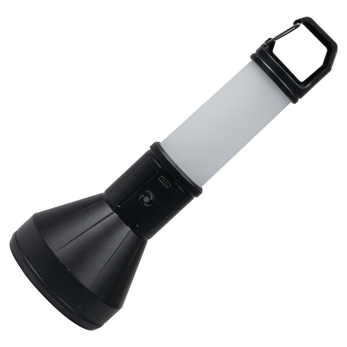 Фонарь Tools Amelia, пластиковый, аккумуляторный, с зарядкой type-c,  черный