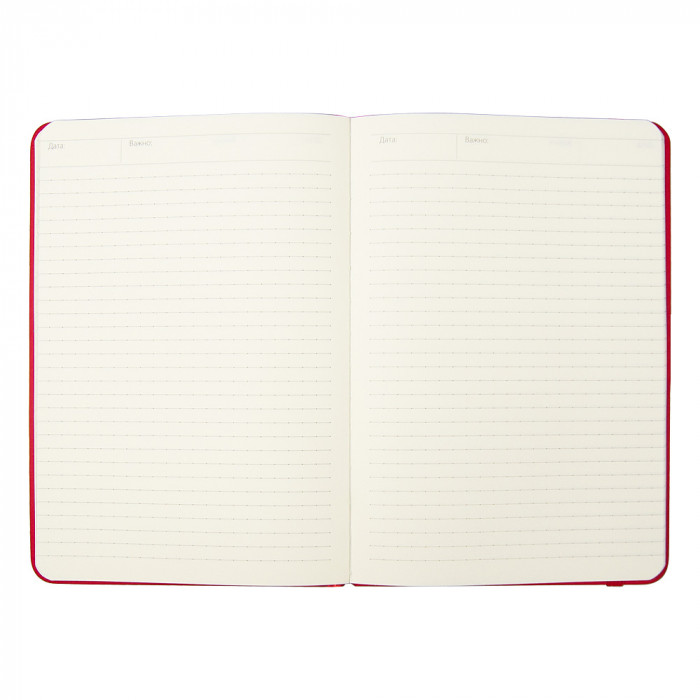 Блокнот Forest Alfa Libra Fabrique А5, недатированный, в твердой тканевой обложке, темно-синий