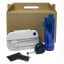 Набор подарочный Solution Everyday Kit Quattro (мультитул, рулетка, ланч бокс, бутылка для воды), темно-синий