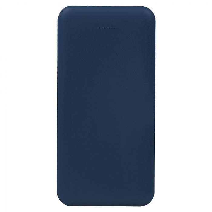 Внешний аккумулятор (powerbank) «Amper», 10 000 mAH, 5V 2.0 A, темно-синий