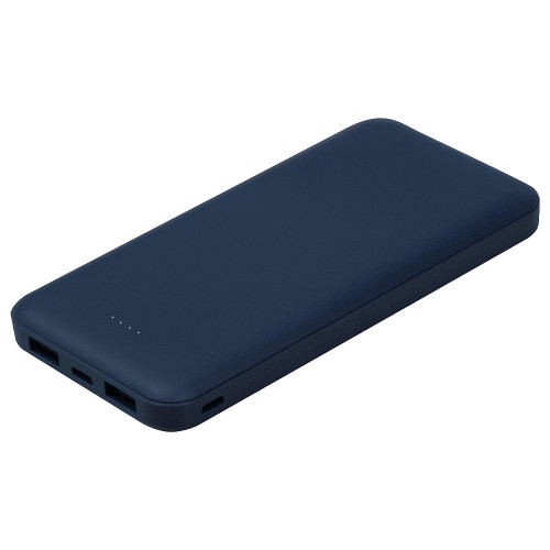 Внешний аккумулятор (powerbank) «Amper», 10 000 mAH, 5V 2.0 A, темно-синий Внешний аккумулятор (powerbank) «Amper», 10 000 mAH, 5V 2.0 A, темно-синий