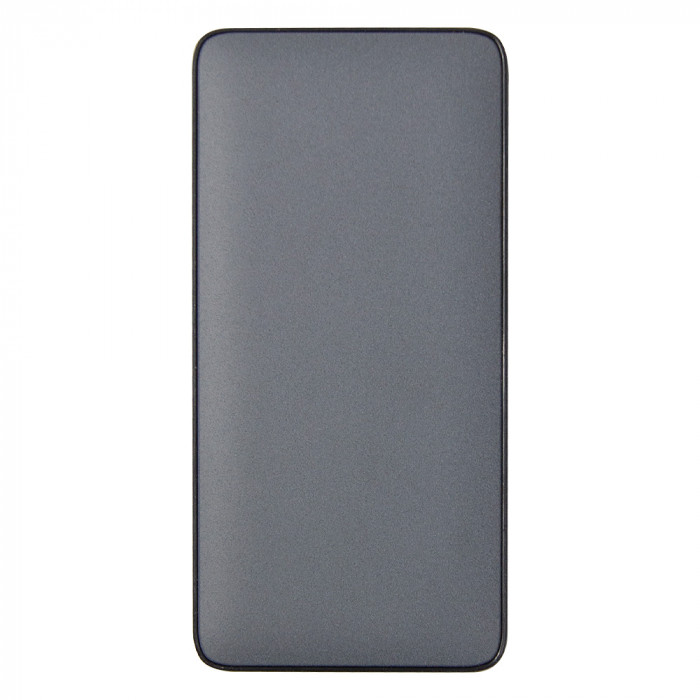 Внешний аккумулятор (powerbank) «WeCharge Velvet», 10 000 mAH, 5V -2A , c цифровым дисплеем для контроля заряда, серый