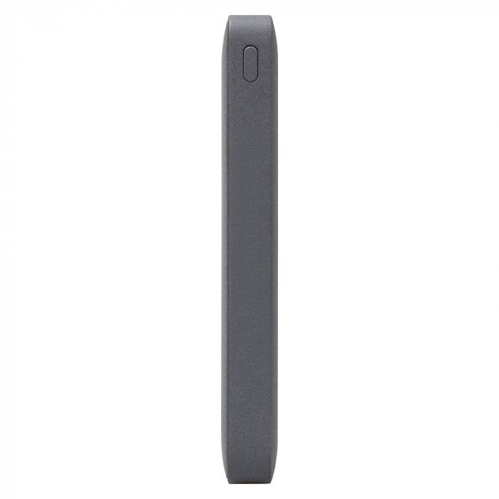 Внешний аккумулятор (powerbank) «WeCharge Velvet», 10 000 mAH, 5V -2A , c цифровым дисплеем для контроля заряда, серый