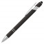 Ручка шариковая, Star Soft Touch Shiny Silver Requis, черная
