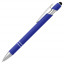Ручка шариковая, Star Soft Touch Shiny Silver Requis, синяя