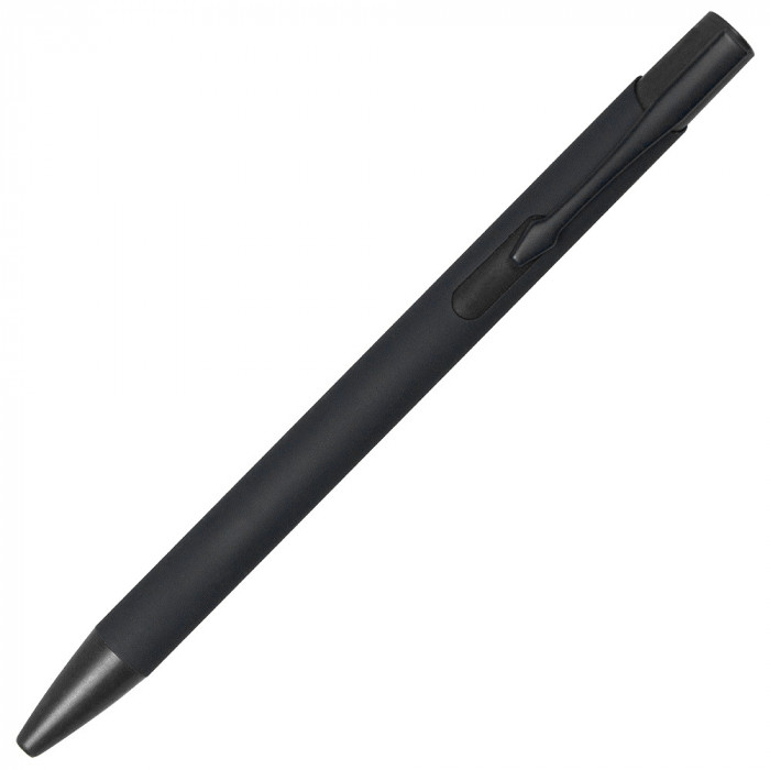 Ручка шариковая Legend Soft Touch Monochrome Requis, черная