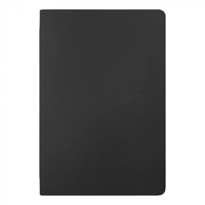 Ежедневник Flexy Velours de Soie Color А5, чернo-красный, недатированный, в гибкой обложке