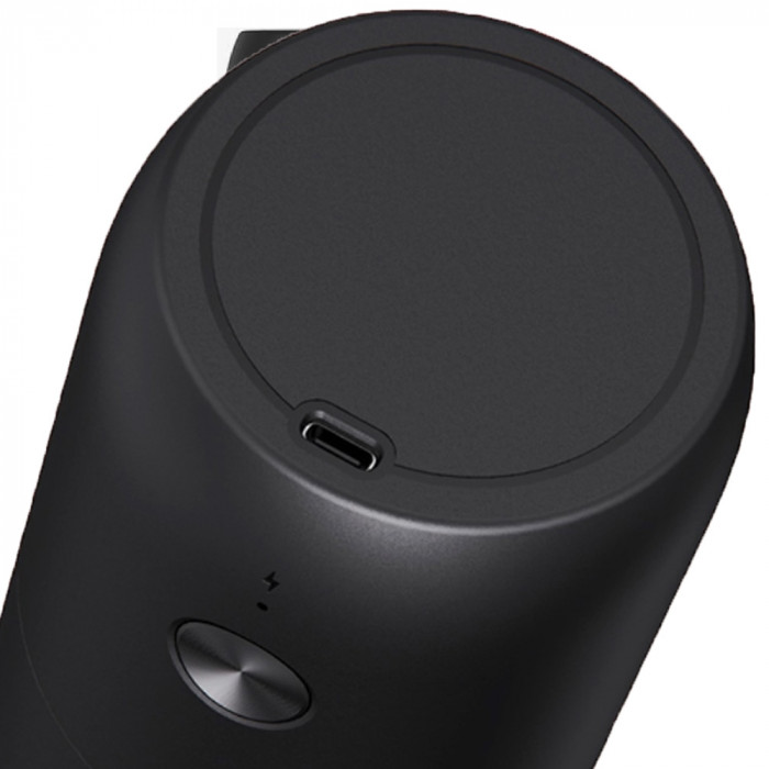 Кофемолка Circle Joy Electric Coffee Grinder, на аккумуляторе, type-c, черная