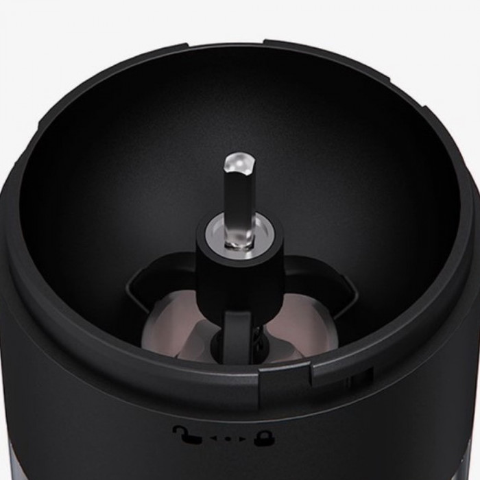 Кофемолка Circle Joy Electric Coffee Grinder, на аккумуляторе, type-c, черная