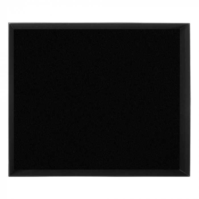 Коробка подарочная Solution Superior Alfa Soft Touch,  33,3*28,2*8 см, цвет черный, черный ложемент (под индивидуальную вырубку)