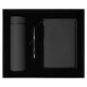 Набор подарочный Solution Superior Trio (ежедневник Flexy Soft Touch Latte, термос Urban, ручка Urban), черный