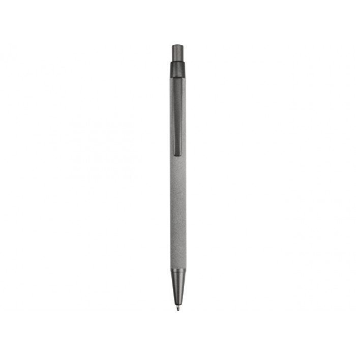 Ручка шариковая Stone Soft Touch Requis, металлическая, софт тач темно-серая
