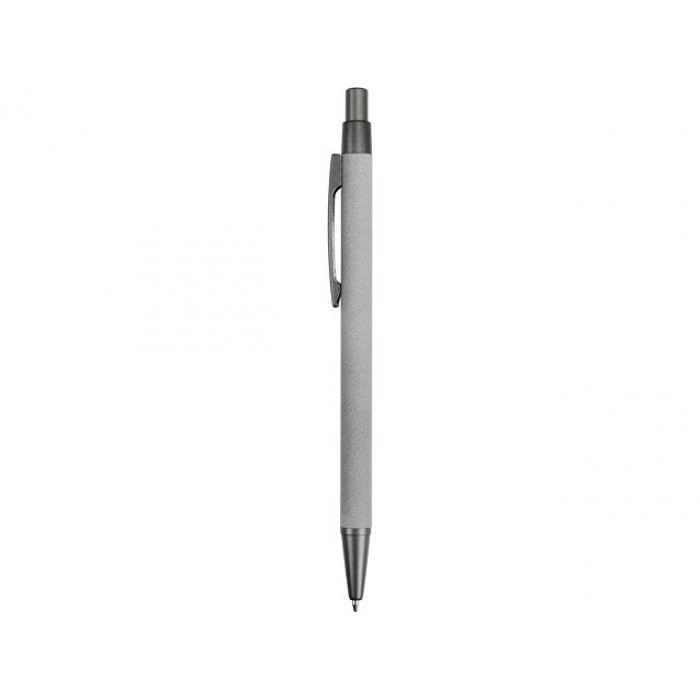 Ручка шариковая Stone Soft Touch Requis, металлическая, софт тач темно-серая