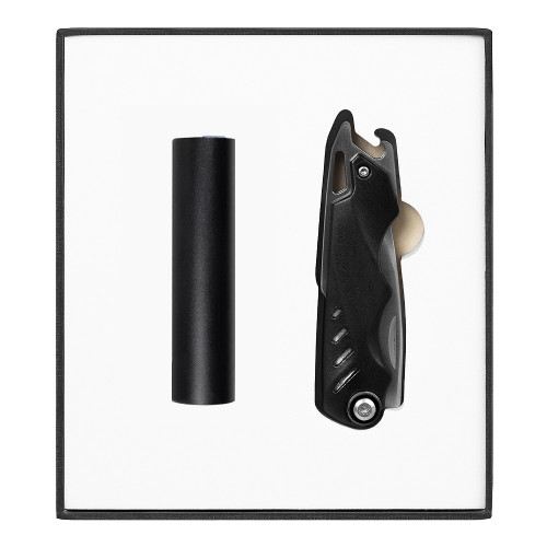 Набор подарочный Solution Superior Duo (фонарик Tools Spot, нож складной Tools Impression) Набор подарочный Solution Superior Duo (фонарик Tools Spot, нож складной Tools Impression)