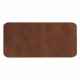 Шеврон Rectangle Smooth Leather размер 60*30 мм, коричневый, со скругленными углами Шеврон Rectangle Smooth Leather размер 60*30 мм, коричневый, со скругленными углами