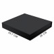 Подарочная коробка, размер 29,7*28,0*4,5 см, Solution Prestige Magnum Fabrique с магнитным клапаном без ложемента, черная Подарочная коробка, размер 29,7*28,0*4,5 см, Solution Prestige Magnum Fabrique с магнитным клапаном без ложемента, черная