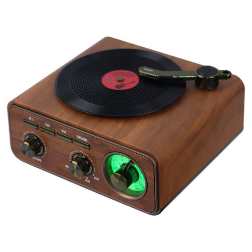 Ретро радио в стиле радиолы, Heritage Nostalgia, диапазон частот AM FM SW, с USB порт, Bluetooth, цвет коричневый Ретро радио в стиле радиолы, Heritage Nostalgia, диапазон частот AM FM SW, с USB порт, Bluetooth, цвет коричневый