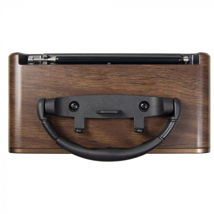Ретро радио в стиле радиолы, диапазон частот  AM FM SW, USB, Bluetooth, Heritage Timeless, цвет  коричневый