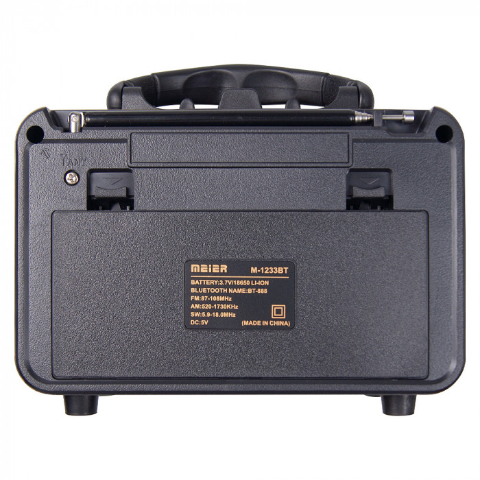 Ретро радио в стиле радиолы, диапазон частот  AM FM SW, USB, Bluetooth, Heritage Timeless, цвет  коричневый