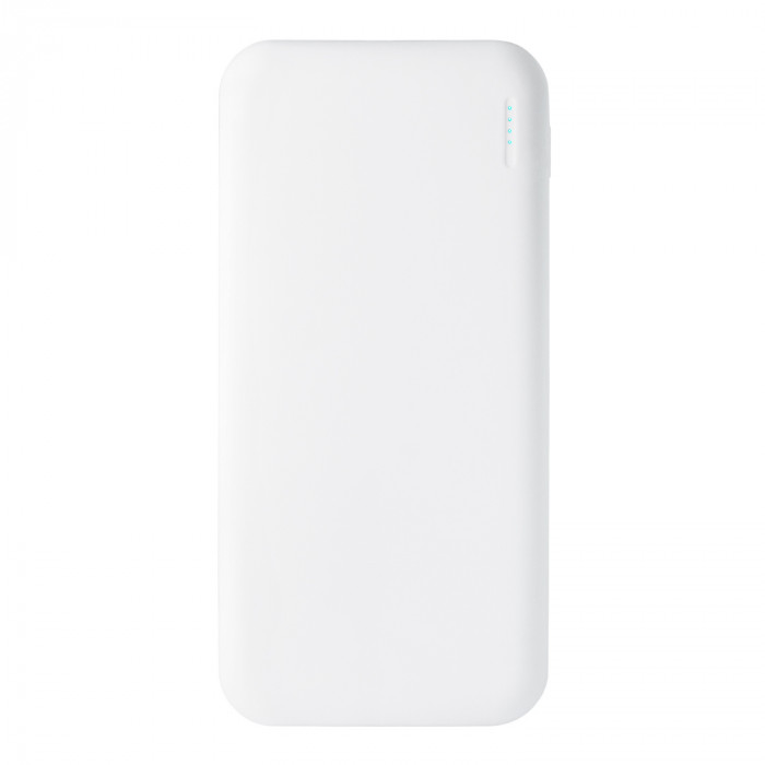 Внешний аккумулятор с подсветкой Люче (Luce) 10000 mAh, белый