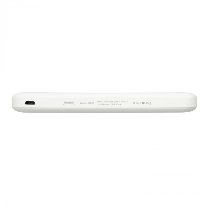 Внешний аккумулятор Элари Плюс (Elari Plus) 10000 mAh, белый